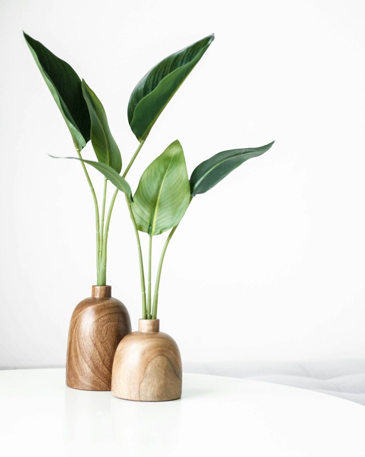 Rill Bud Vases, Set of Two